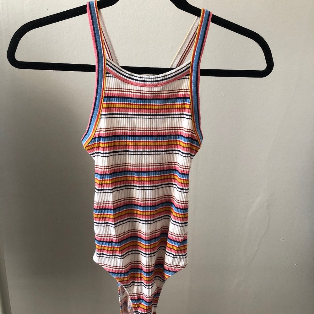 Urban Outfitters Out From Under striped bodysuit
